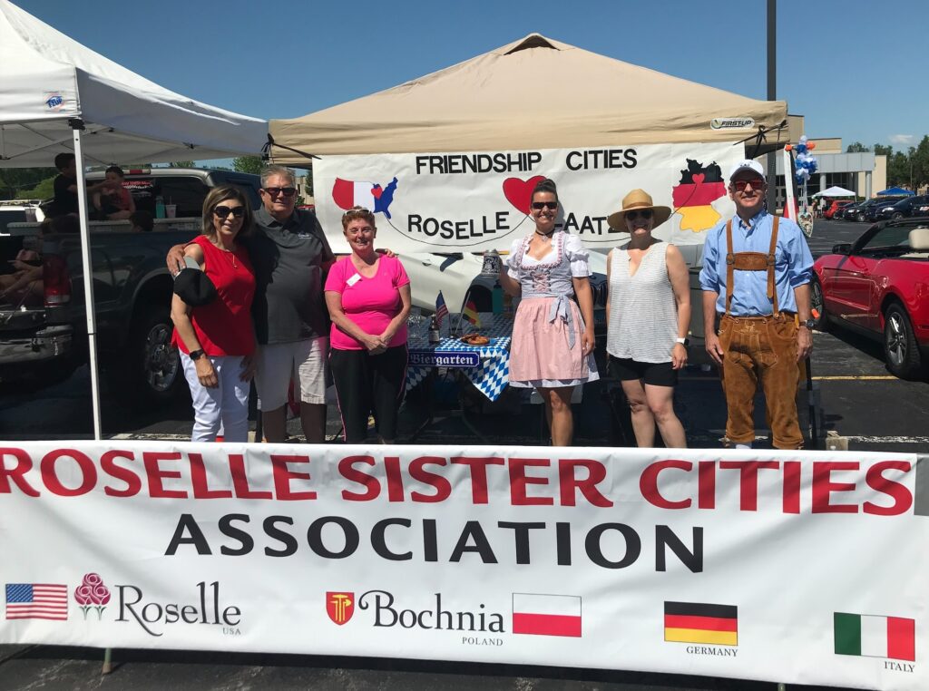 Roselle Reverse Parade in June Roselle Sister Cities Association